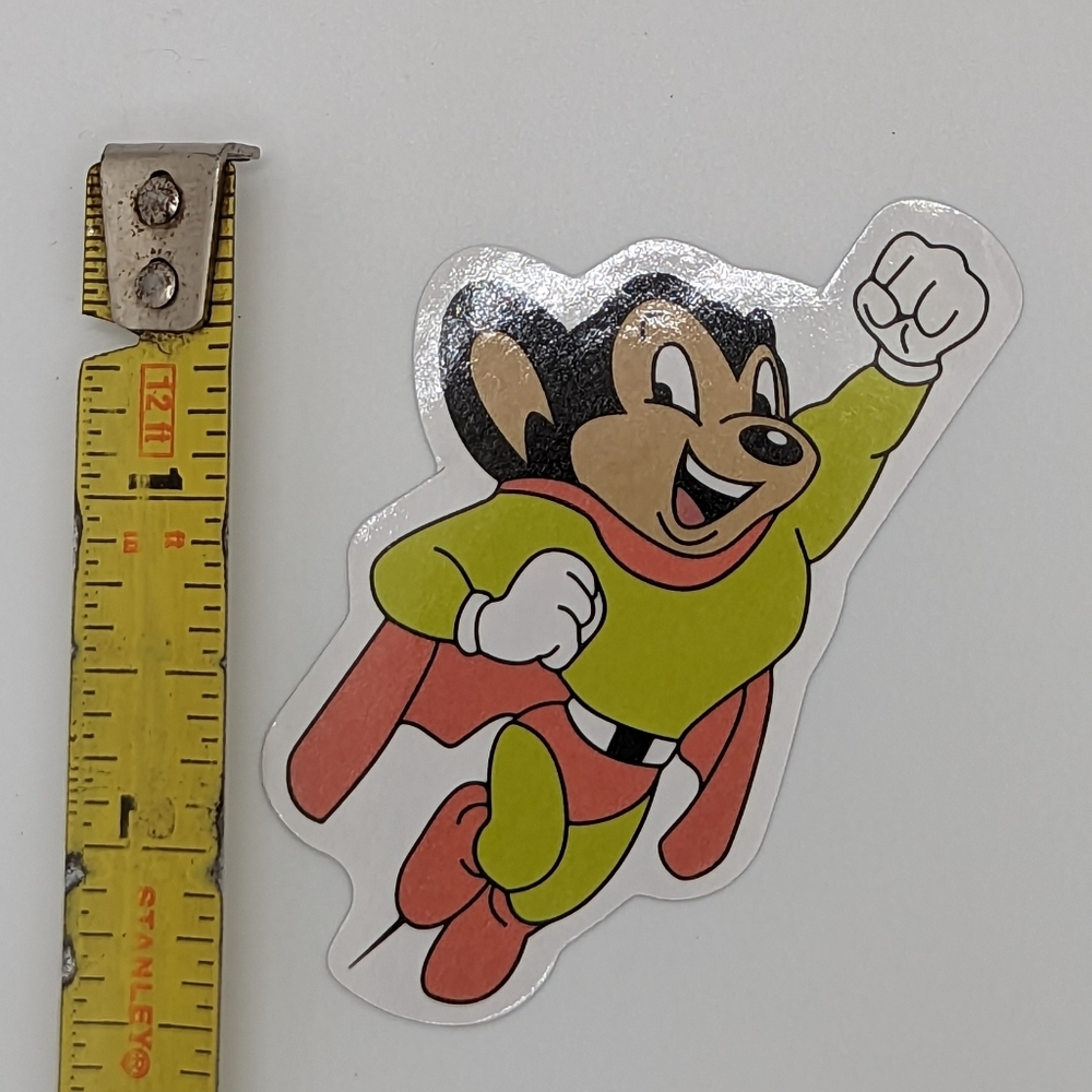 Mighty Mouse Sticker - Picture 2 of 2